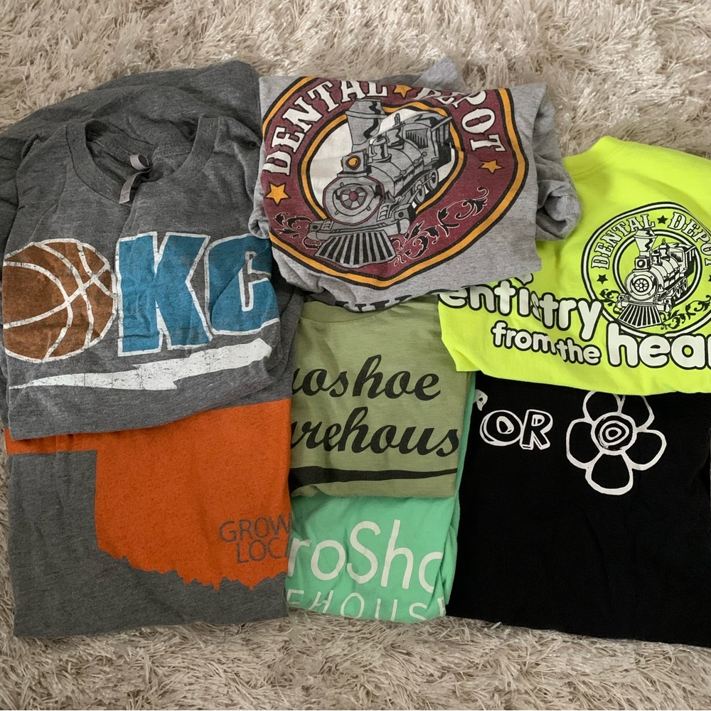 Oklahoma Proud T-Shirt Lot - Size Small